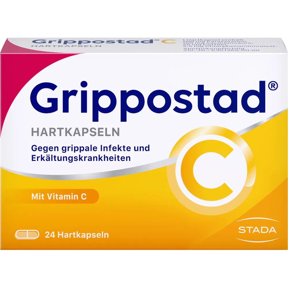 GRIPPOSTAD C Hartkapseln 24 St Erkältung & Abwehr Arzneimittel