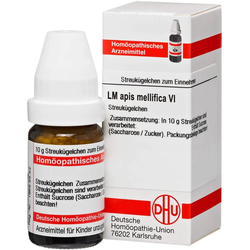 LM APIS mellifica VI Globuli 5 g DHU Homöopathie und