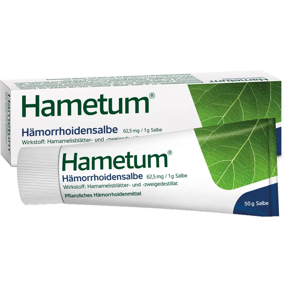 HAMETUM Hämorrhoiden Salbe 50 g Hämorrhoiden Herz, Kreislauf