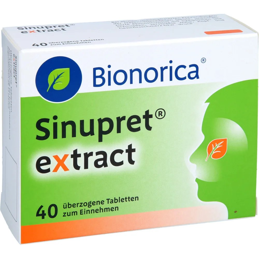SINUPRET extract überzogene Tabletten 40 St Empfehlungen Honberg