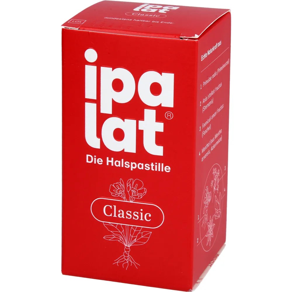 IPALAT Halspastillen classic 40 St Husten