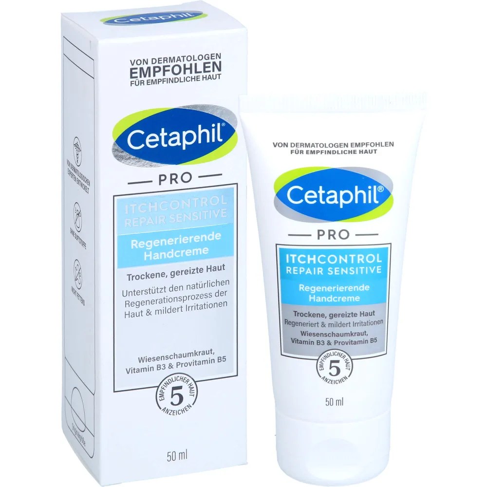 CETAPHIL Pro Itch Control Repair Sensitive Handcr. 50 ml Hand