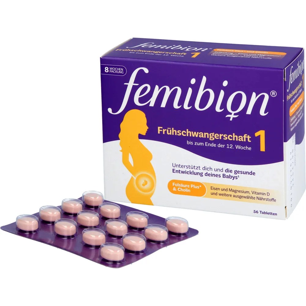 FEMIBION 1 Frühschwangerschaft Tabletten 56 St Kaufpark