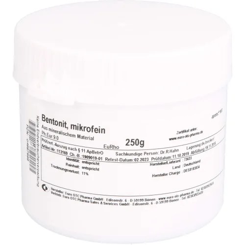 BENTONIT mikrofein Pulver günstig kaufen bioapo Versandapotheke