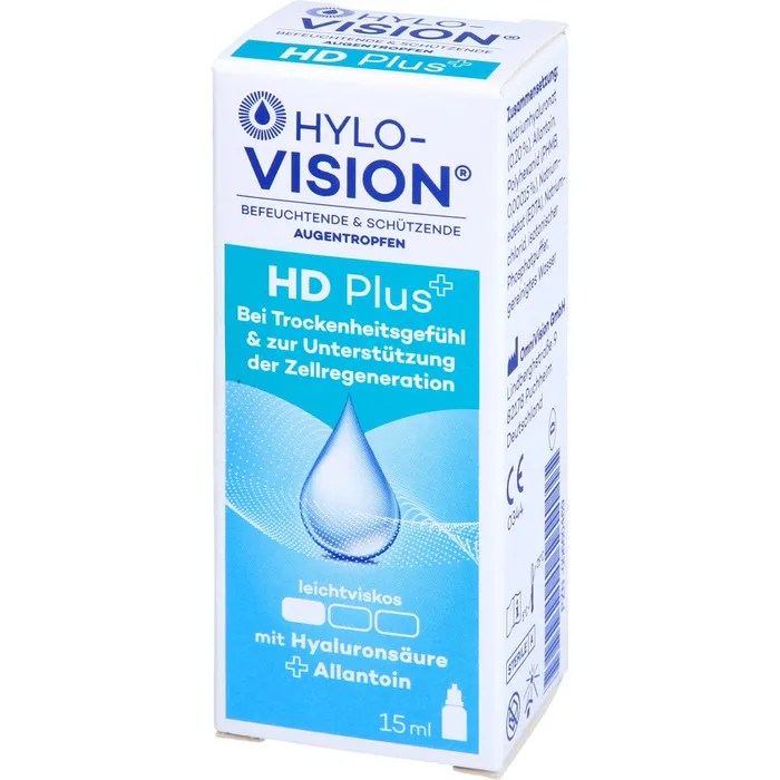 HYLOVISION HD Plus Augentropfen 15 ml Auge & Ohr disapo.de