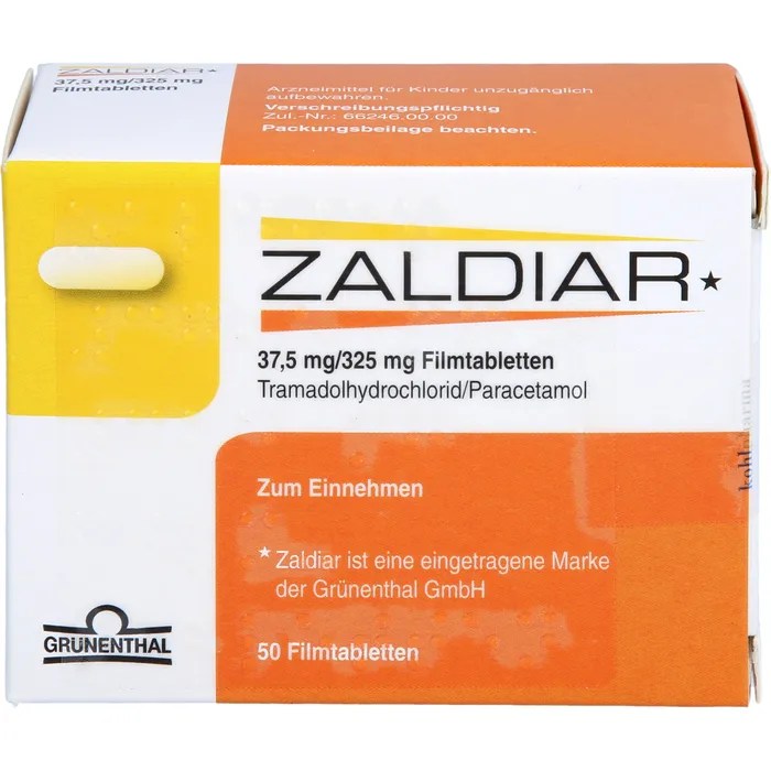 Zaldiar 37,5 Mg/325 Mg Filmtabletten 50 St Apotheke Disapo.de