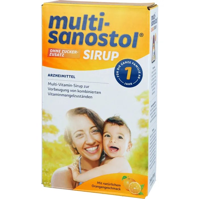 MULTI SANOSTOL Sirup ohne Zuckerzusatz wir leben Apotheken