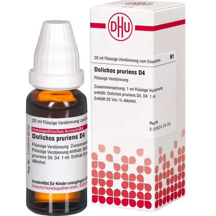 DOLICHOS PRURIENS D 4 Dilution 20 ml Apotheke Disapo.de