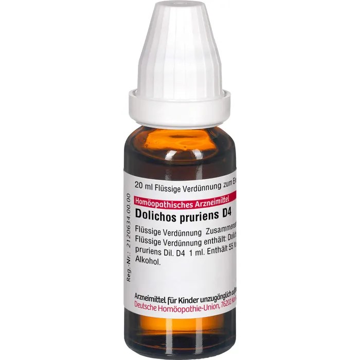 DOLICHOS PRURIENS D 4 Dilution 20 ml Apotheke Disapo.de
