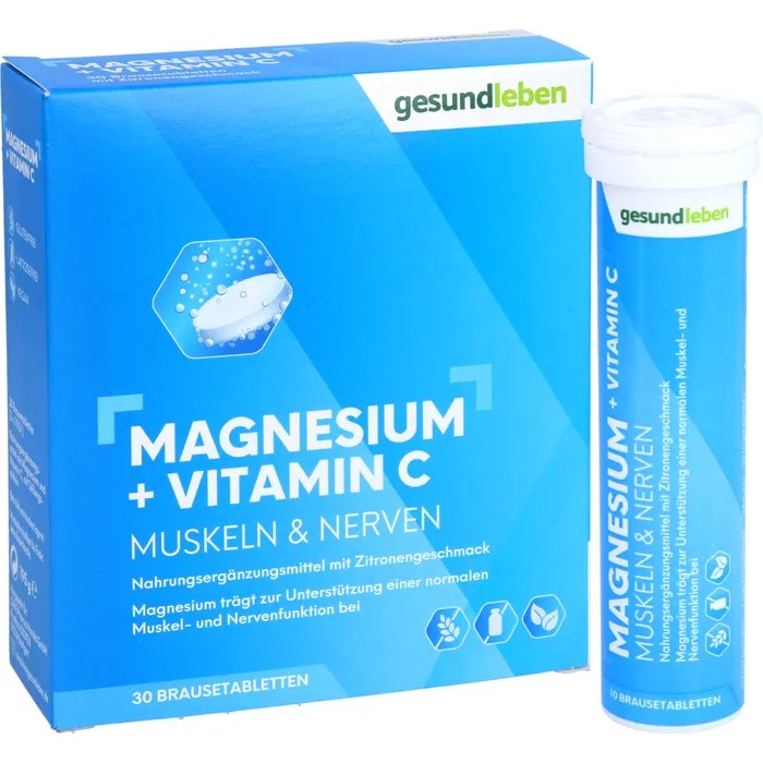 GESUND LEBEN Magnesium+Vitamin C Brausetabletten wir leben Apotheken
