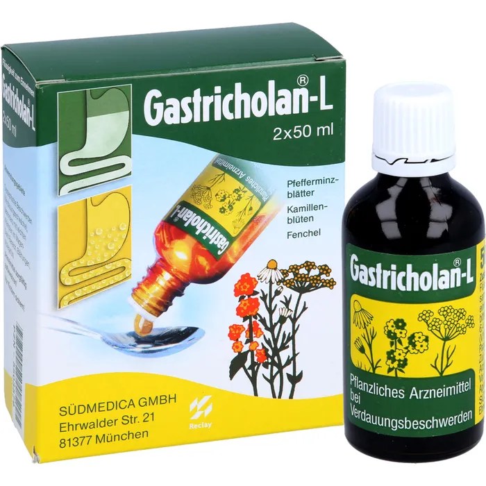 GASTRICHOLANL Flüssigkeit zum Einnehmen 2X50 ml disapo.de