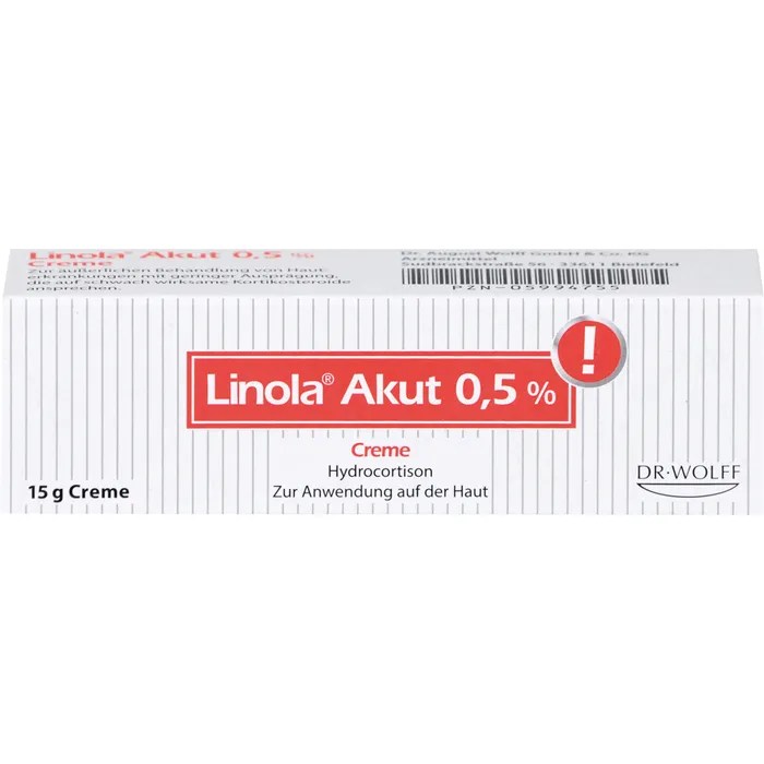LINOLA akut 0,5 Creme 15 g Linola Kosmetik apo24wismar.de