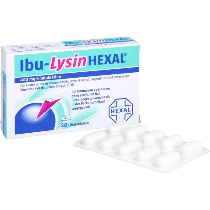 IBULYSIN HEXAL 684 mg Filmtabletten, 20 St günstig bei Fliegende