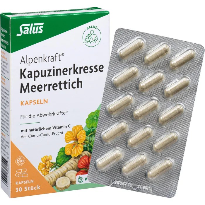 KAPUZINERKRESSEMEERRETTICH Kapseln Alpenkraft 30 St disapo.de