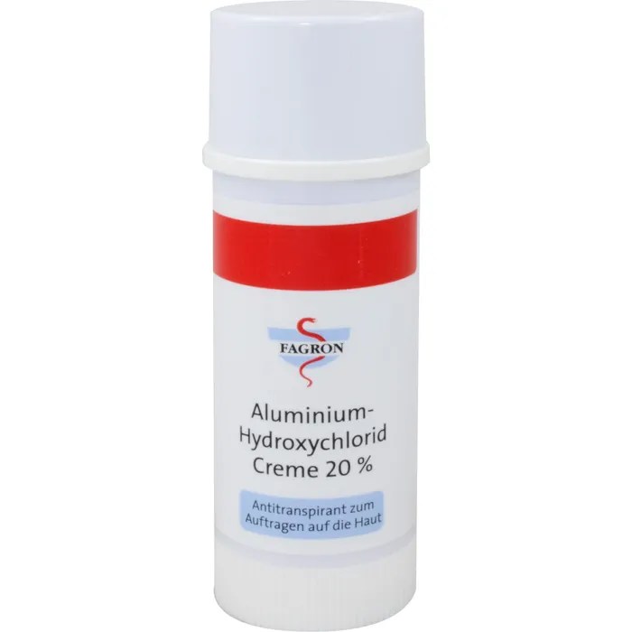 ALUMINIUM HYDROXYCHLORID Creme 20 Fagron 50 ml Deos