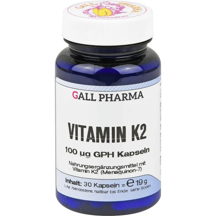 VITAMIN K2 100 μg GPH Kapseln 30 St Schwangerschaftsvitamine Schwangerschaft & Stillzeit
