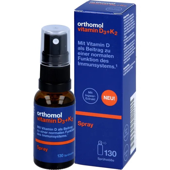 ORTHOMOL Vitamin D3+K2 Spray 20 ml Orthomol Vitamine