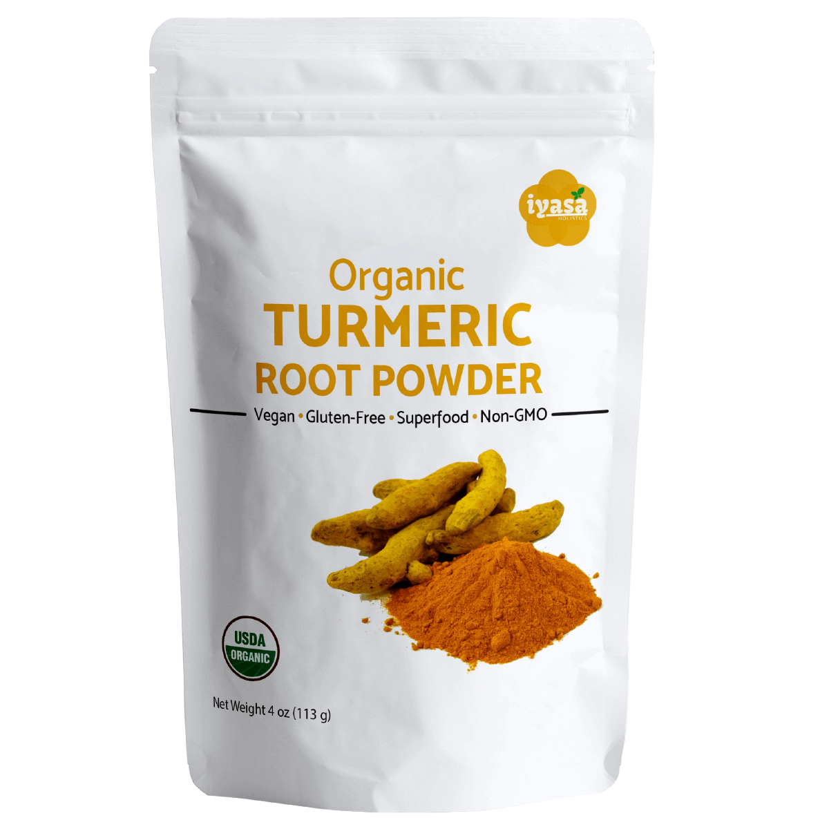 Organic Turmeric Powder Iyasa Holistics Fair Pricing & Free Shipping