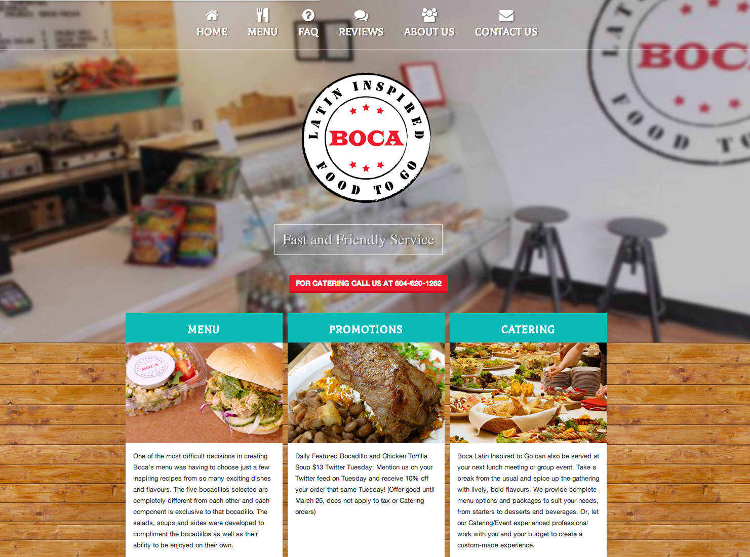Restaurant Website Design