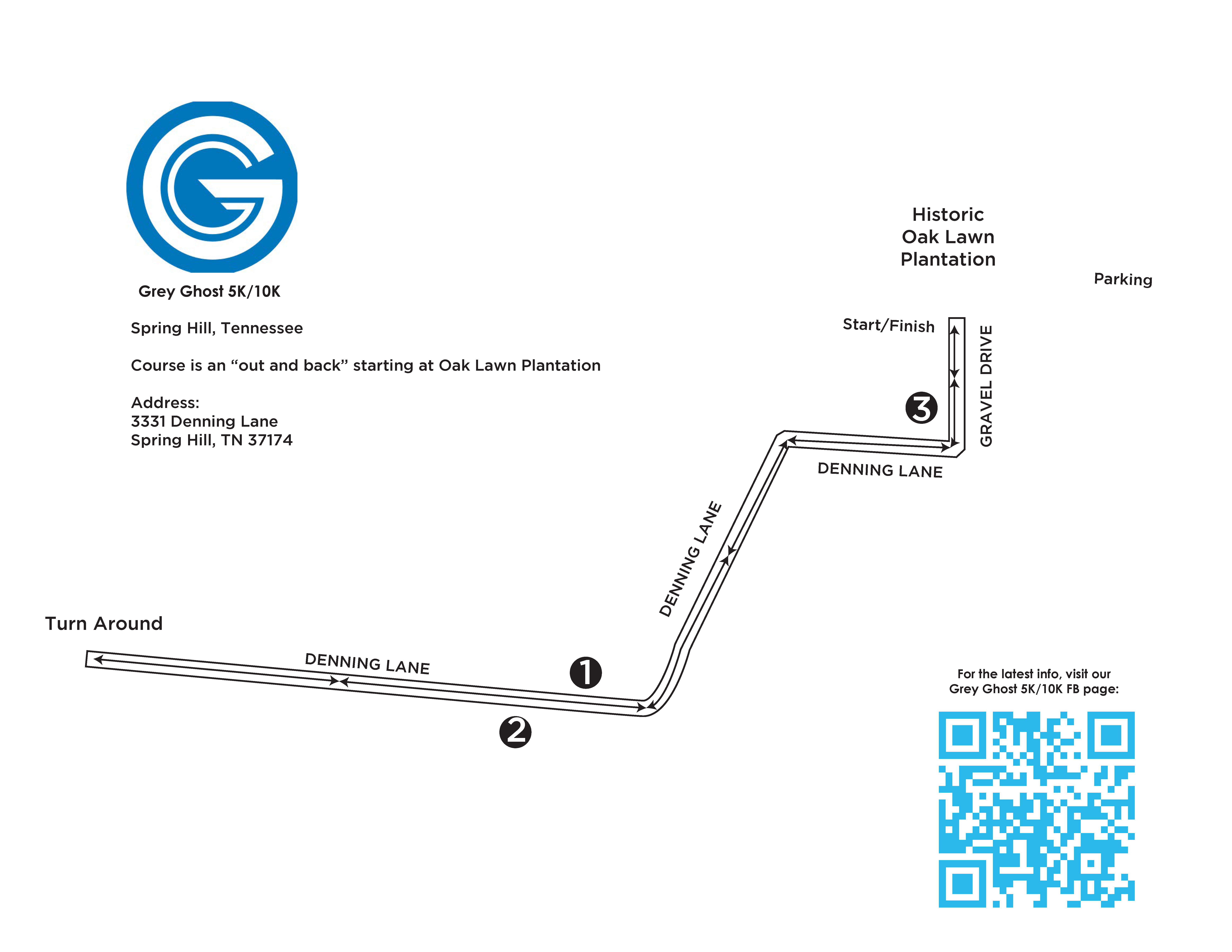 Grey Ghost 5K and 10K in Spring Hill, TN Details, Registration, and