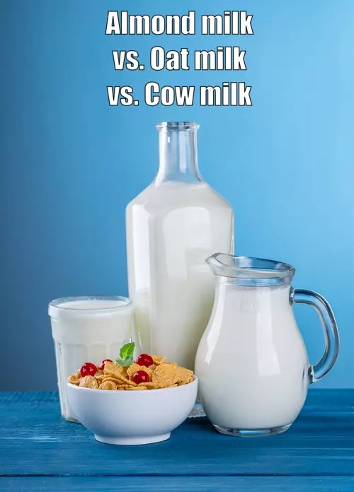 Almond milk vs. Oat milk vs. Cow milk Comprehensive Сomparison