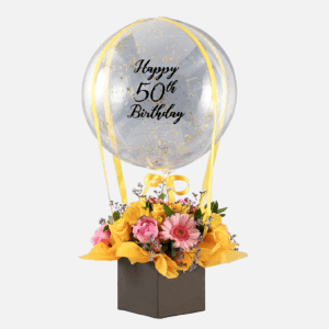 Personalised Birthday Balloon Arrangement