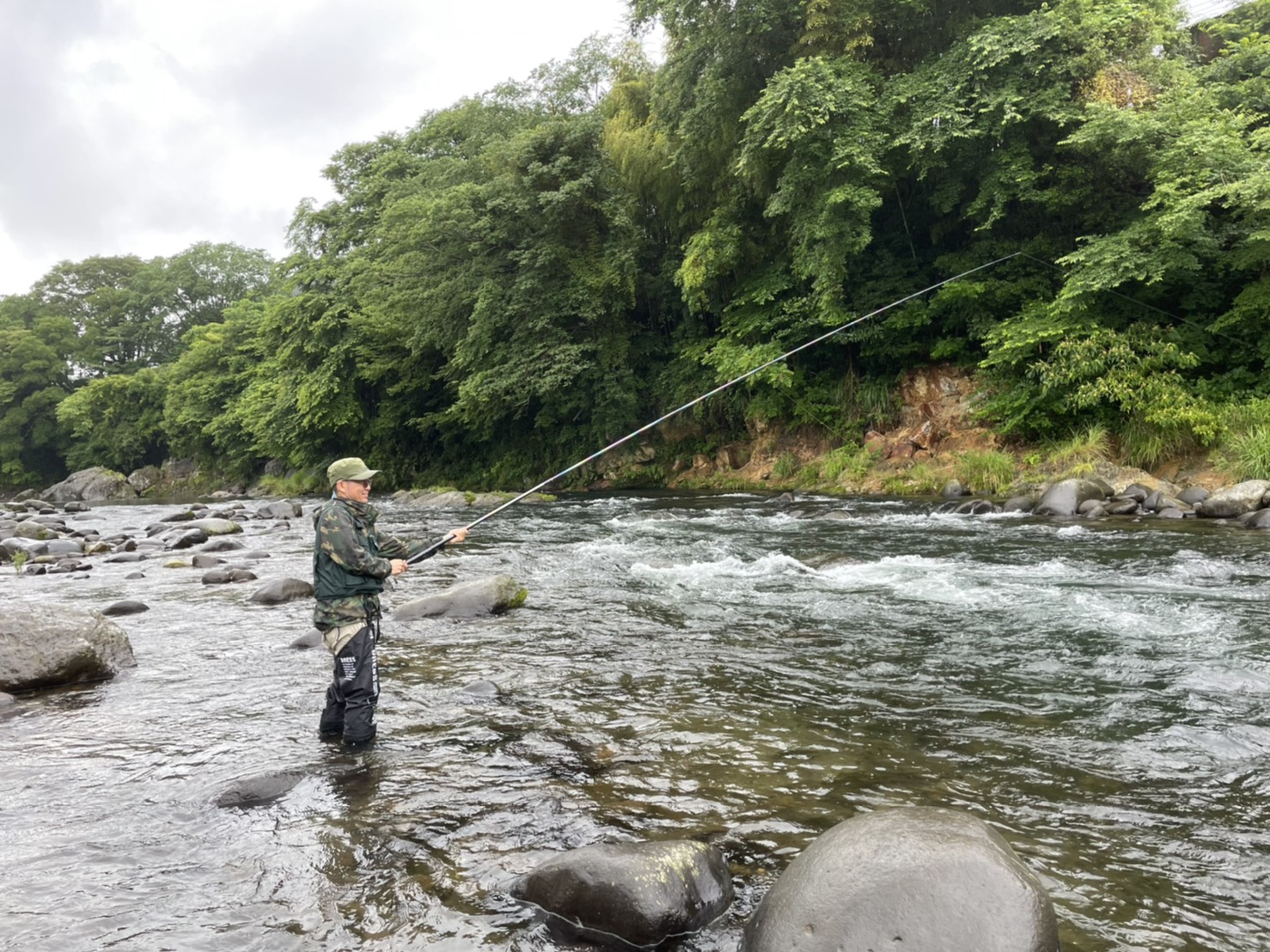 令和3年度 鮎釣りガイド始まりました！ 一二三鮎や