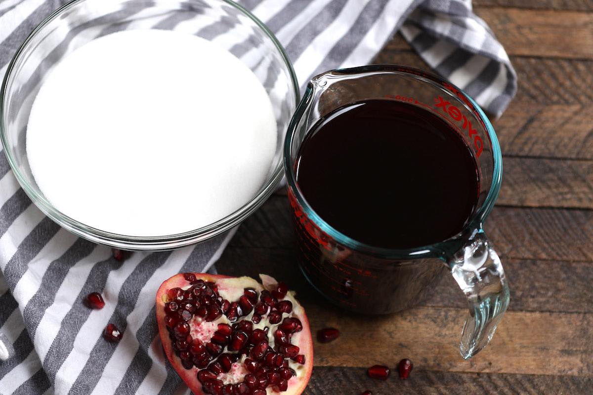 Easy 2ingredient Grenadine Syrup Recipe