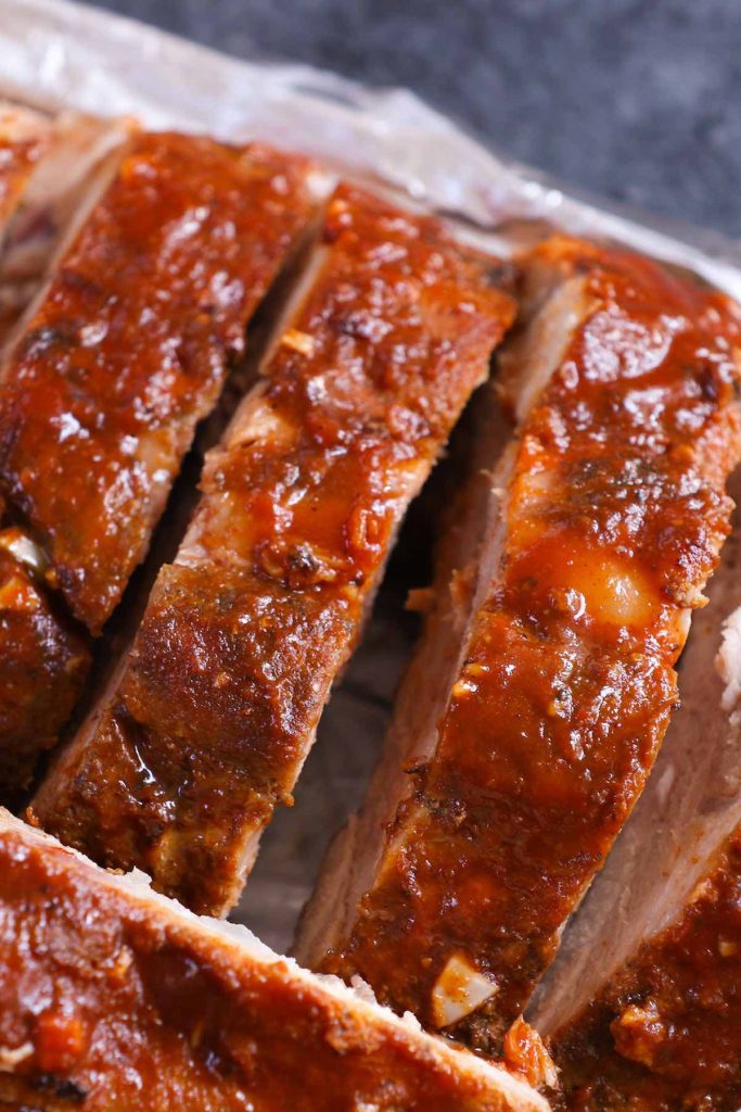 Sticky Sous Vide Barbecue Ribs