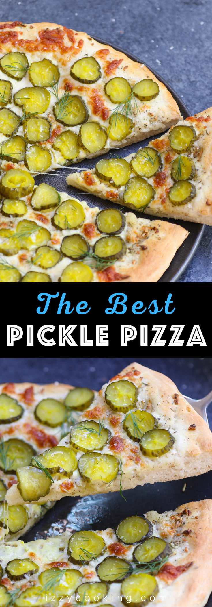 Dill Pickle Pizza (and Easy Homemade Dough)