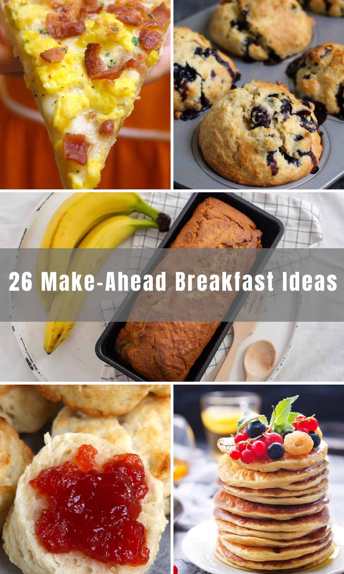 26 MakeAhead Breakfast Ideas and Recipes for Busy Mornings IzzyCooking