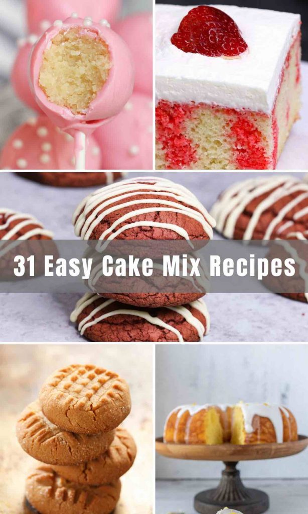 31 Easy Cake Mix Recipes (Best Desserts Using Cake Mix) IzzyCooking
