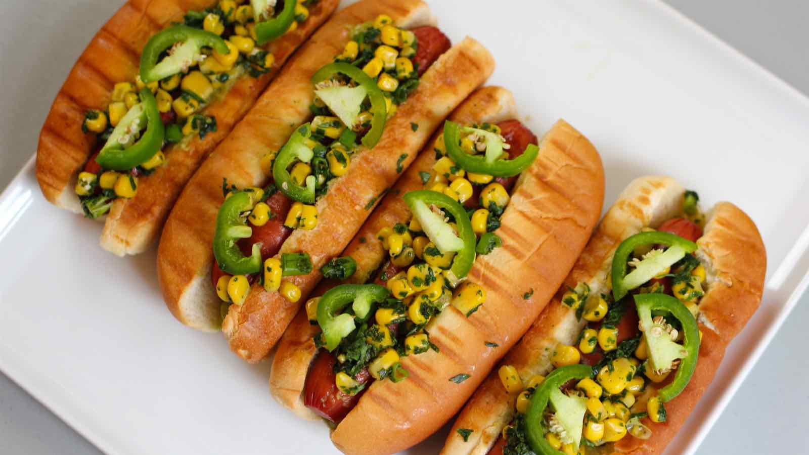 Gourmet Hot Dogs Recipes IzzyCooking