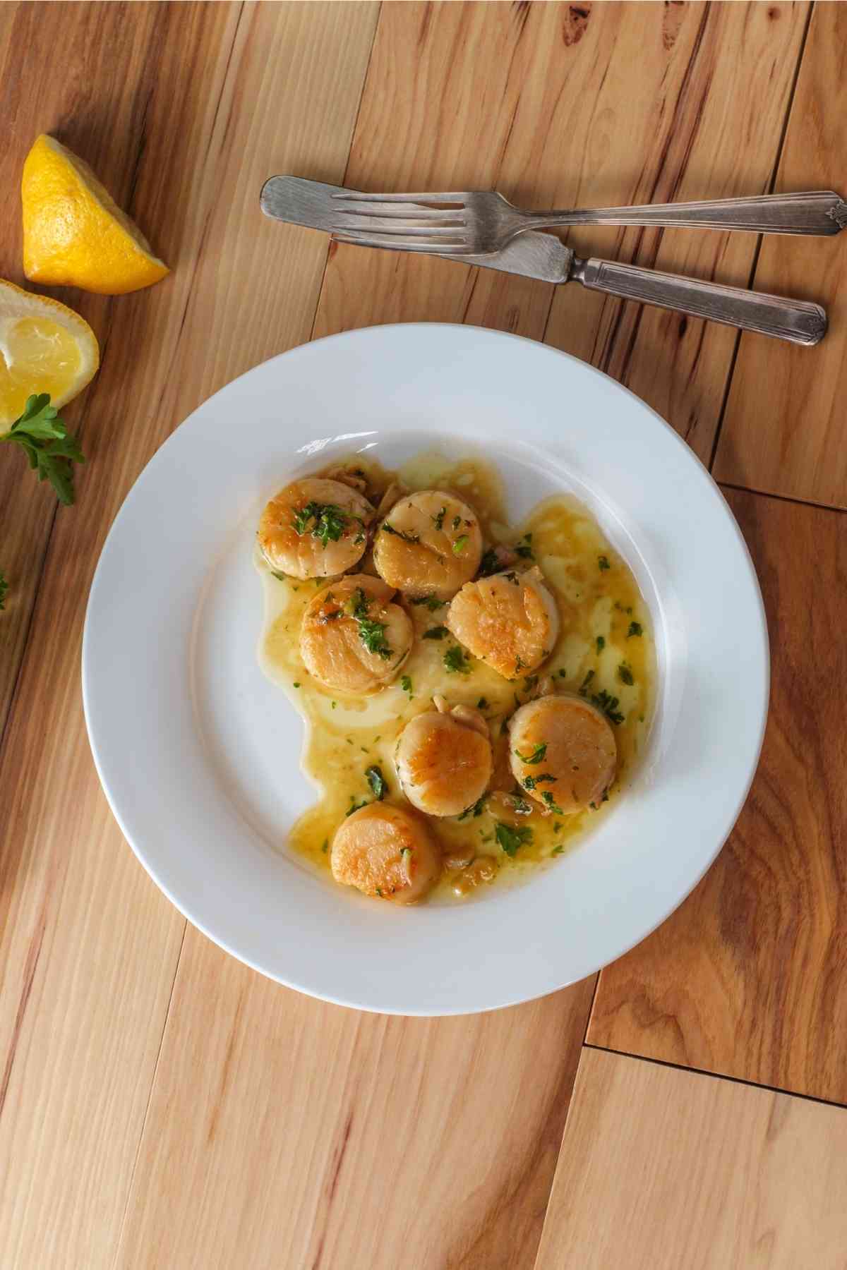 Scallops Temperature Guide IzzyCooking