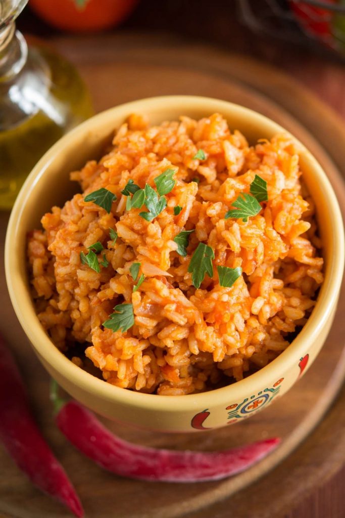 Spanish Rice Recipe IzzyCooking