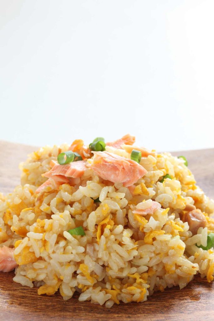 Easy Salmon And Rice Recipe IzzyCooking