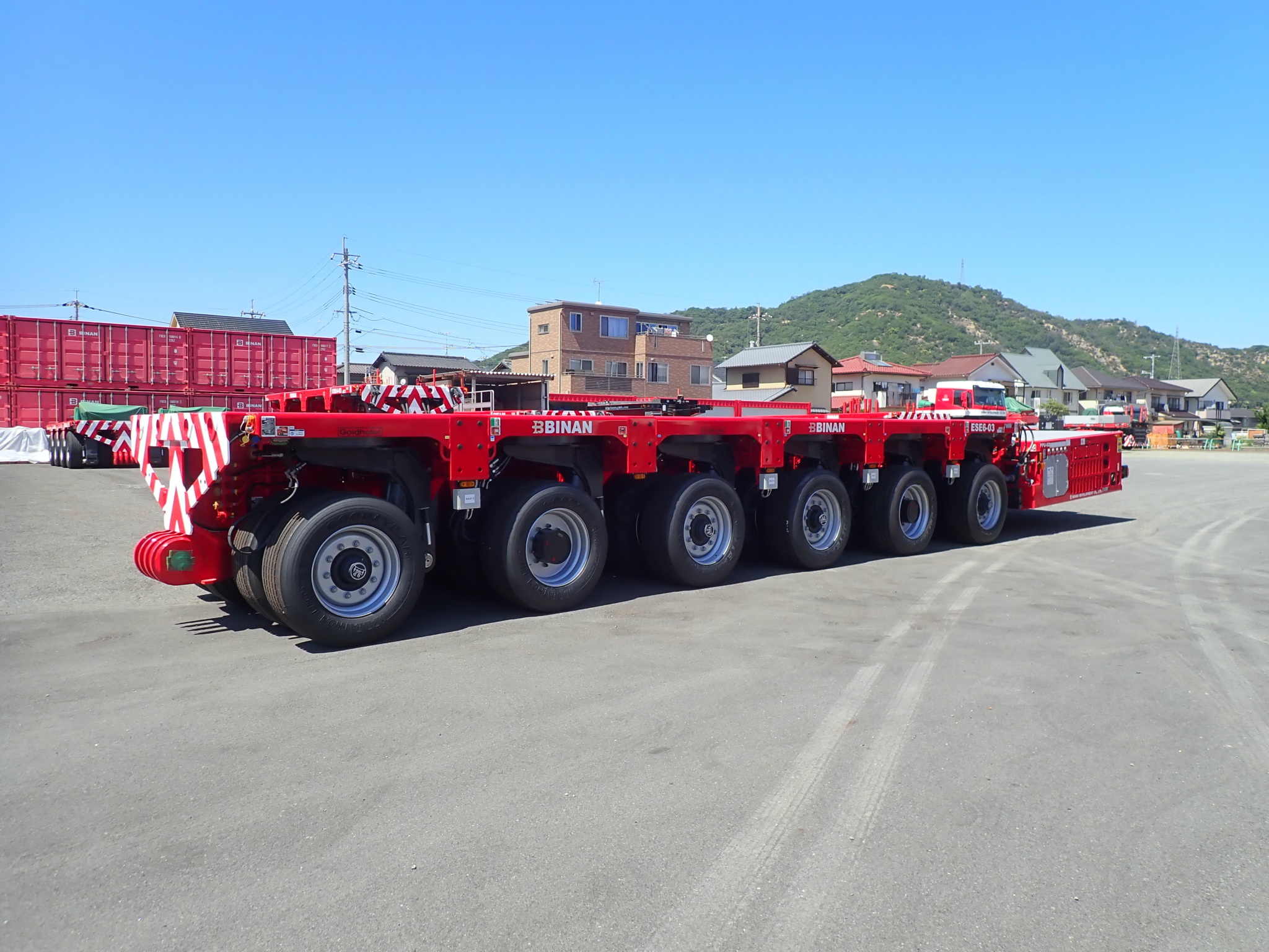 自走式多軸台車（SPMT）｜備南開発株式会社