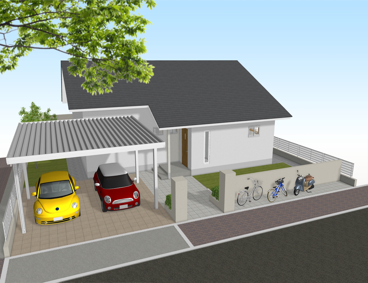新築工事 インテリア打合せ 3DCG 上越市のリフォーム店 HOUSE DOCTOR（ハウスドクター）