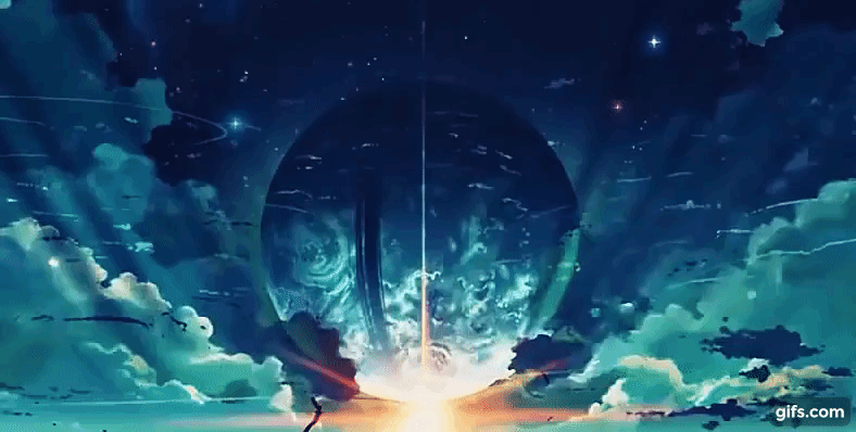 Beautiful Anime Scenery Amv Yoake Dawn Hd Ultrahd 720p Animated Gif