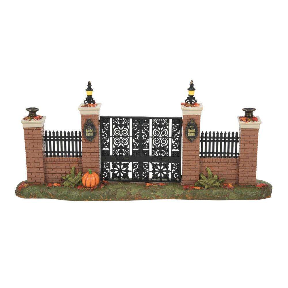 Haunted Mansion Gate Dept. 56 Snow Village Halloween New 2022