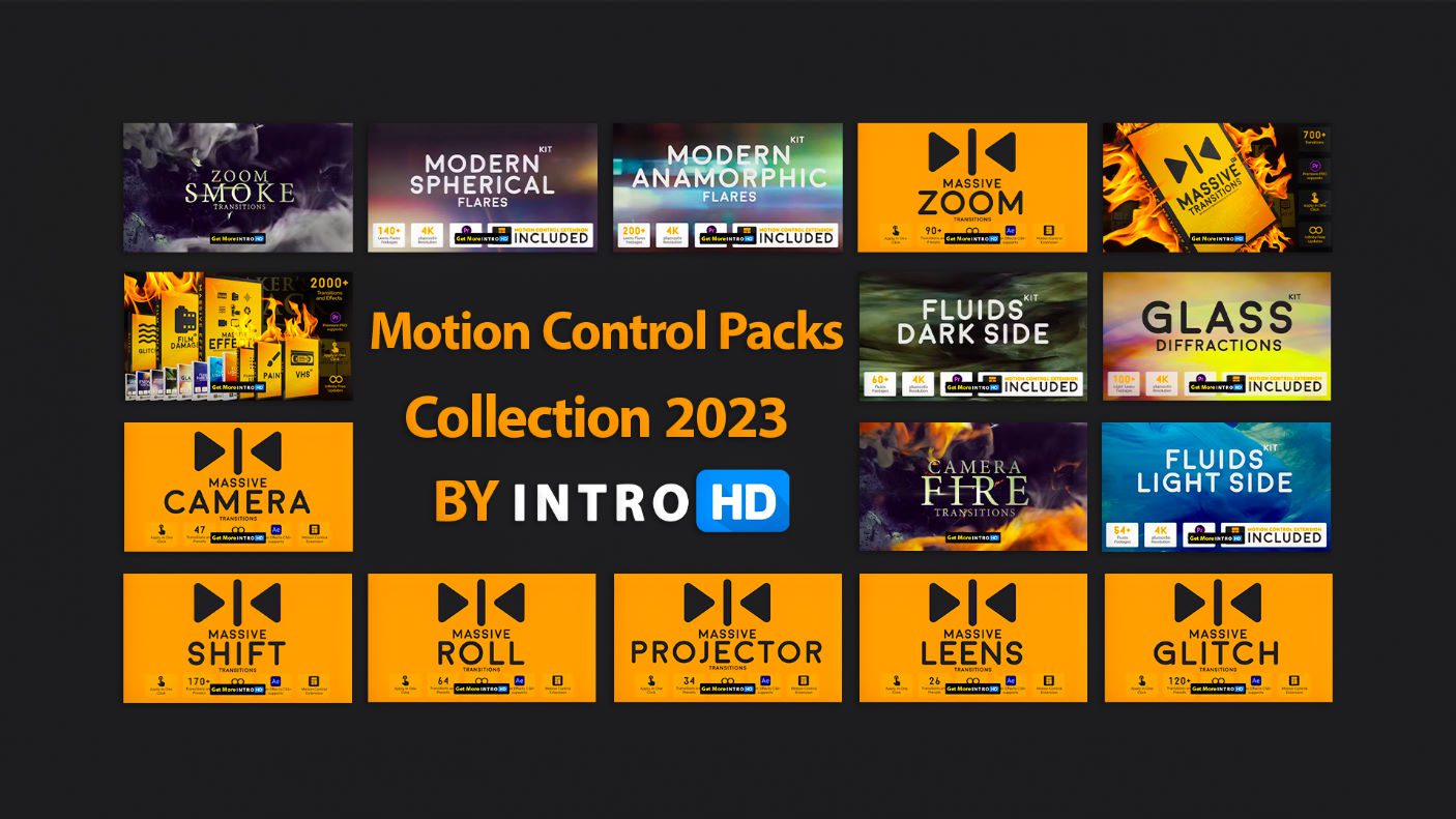 Motion Control Packs Collection 2023 Free J4U VFX