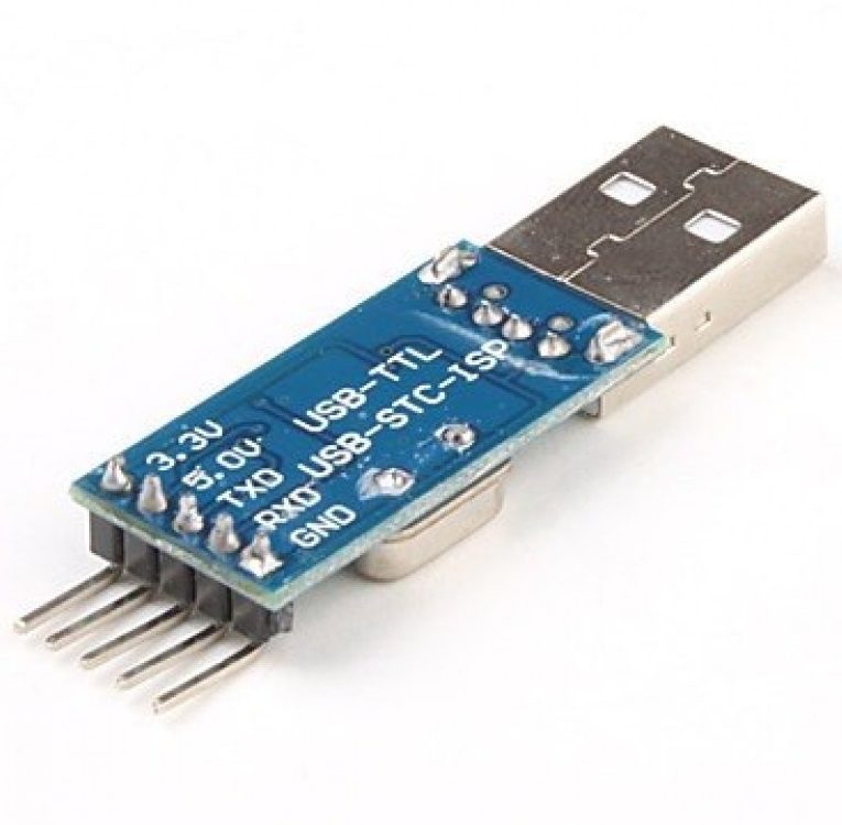 Módulo PL2303 Conversor USB a Serial TTL JaBots