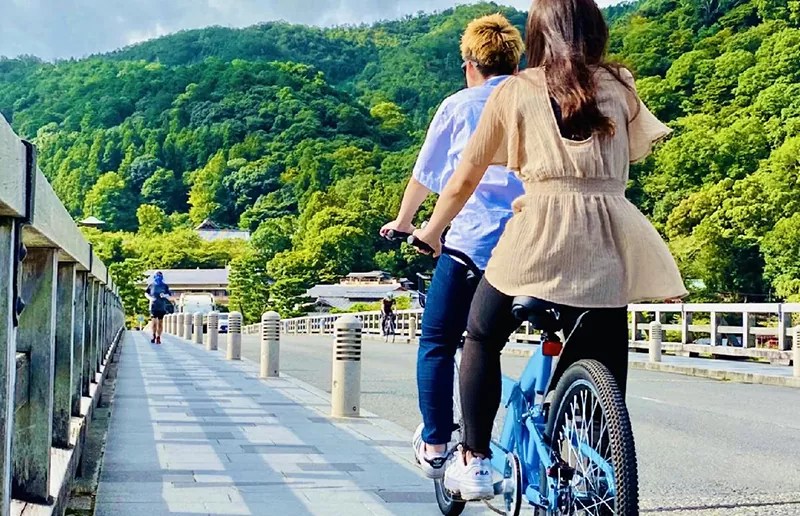 タンデム自転車レンタル で京都観光巡り！ マイクロツーリズム 展開 Tandem Trip ローカルガイド・ビズ