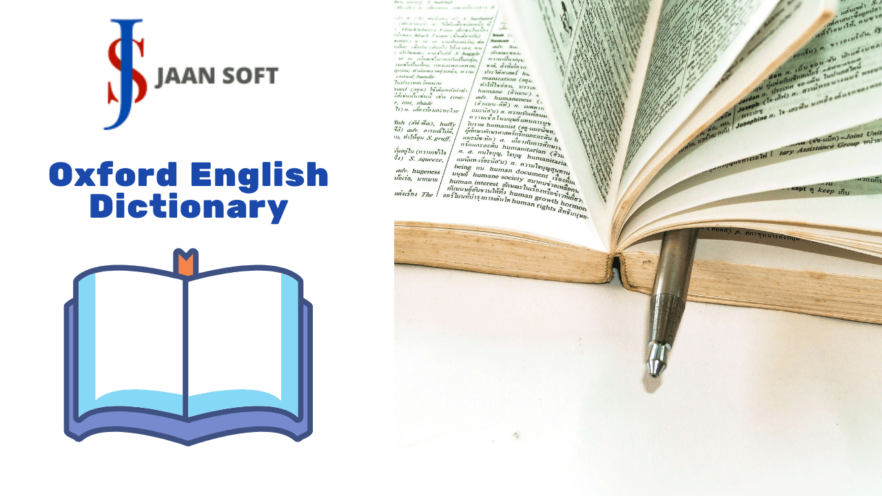 Oxford English Dictionary 2022 For PC Latest Version Jaan Soft