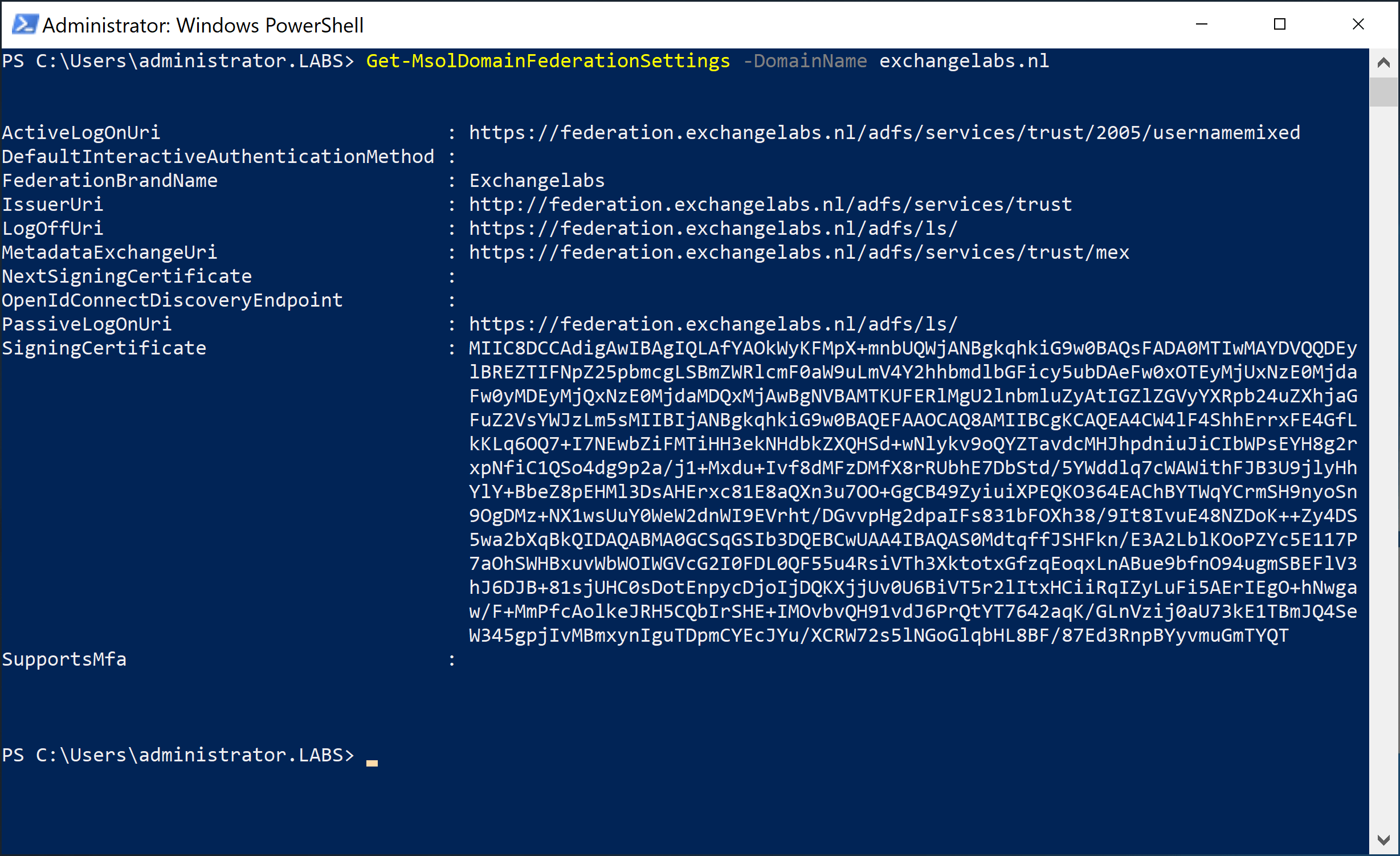 Lesson 18: Implementing Active Directory Federation Services