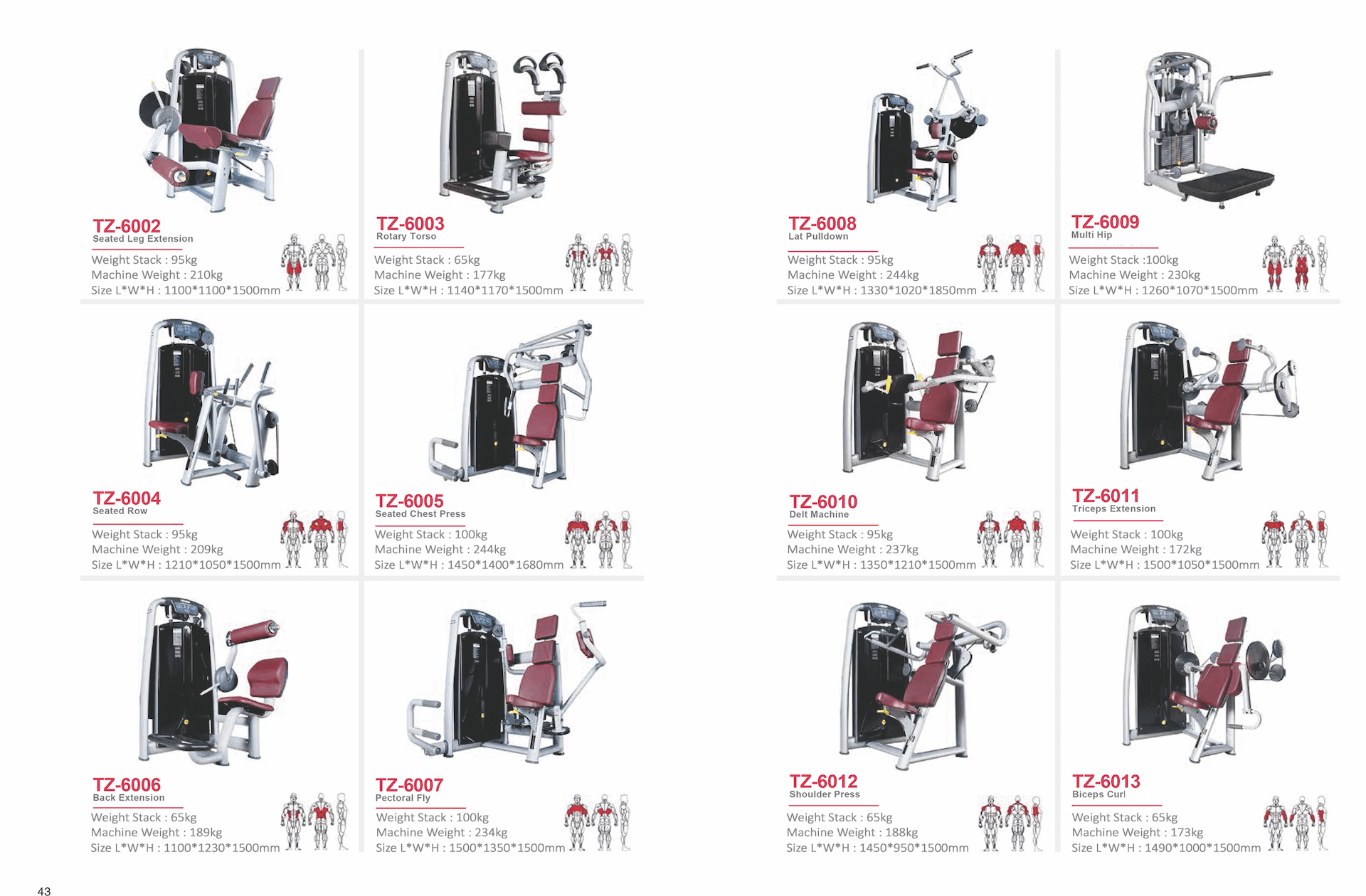Commercial Fitness Equipment Jaazo