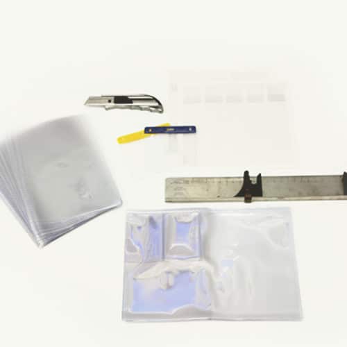 Clear Self Adhesive Plastic Label Pockets — Jabac