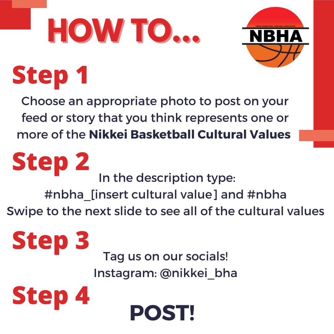 Hashtag Challenge Nikkei Basketball Heritage Association