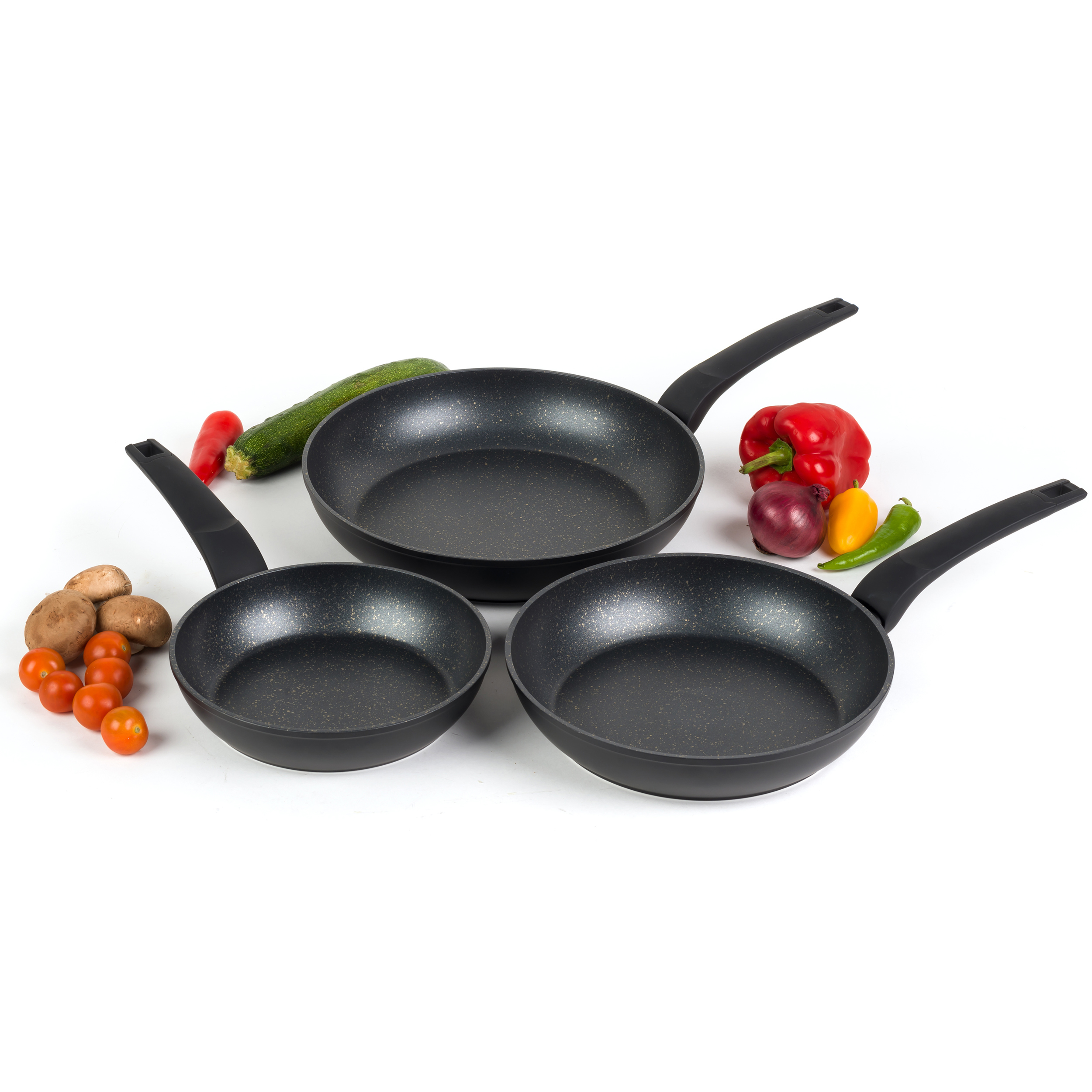 Salter 3Piece Marble Gold NonStick Fry Pan Set Review