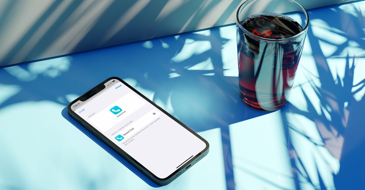 Zkratka dne Speed Dial pro vytáčení oblíbených kontaktů z plochy